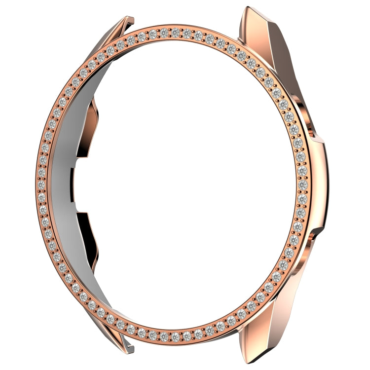 Single Row Diamond PC Watch Case, For Samsung Galaxy Watch 3 41mm, For Samsung Galaxy Watch 3 45mm