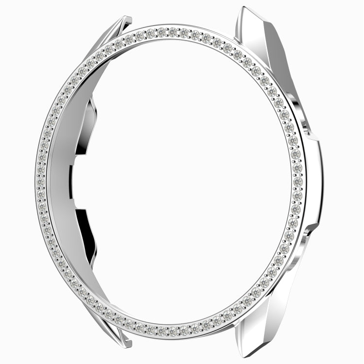 Single Row Diamond PC Watch Case, For Samsung Galaxy Watch 3 41mm, For Samsung Galaxy Watch 3 45mm