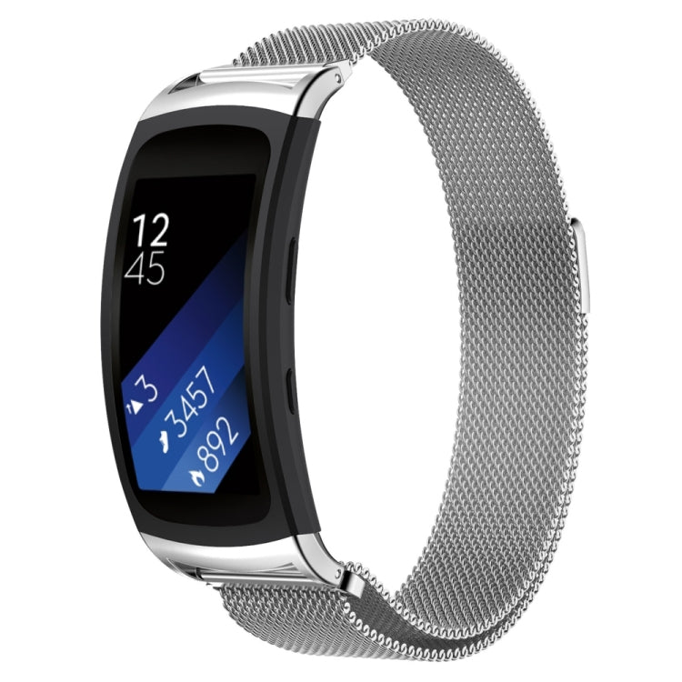 Milanese watch strap for Galaxy Gear Fit 2 & R360, silver metal mesh band