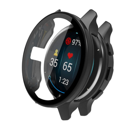 PC + Tempered Glass Watch Case, For Garmin Venu 2S