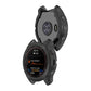 Black TPU watch case with open back and side cutouts for button access