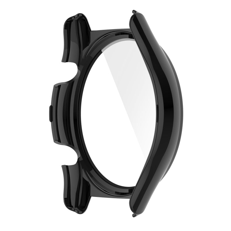 Black tempered glass watch case, side view with open screen window, Honor Watch GS 3