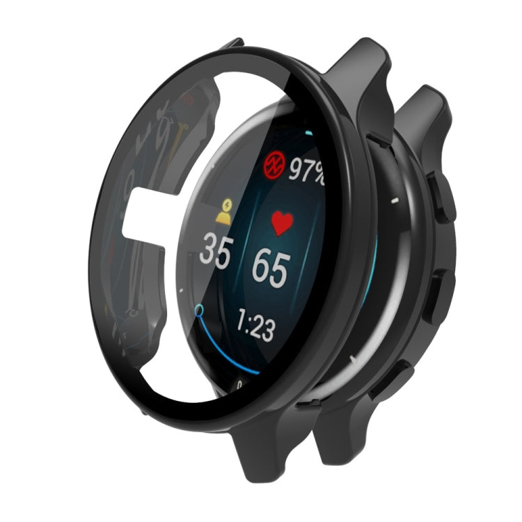 PC + Tempered Glass Watch Case, For Garmin Venu 2