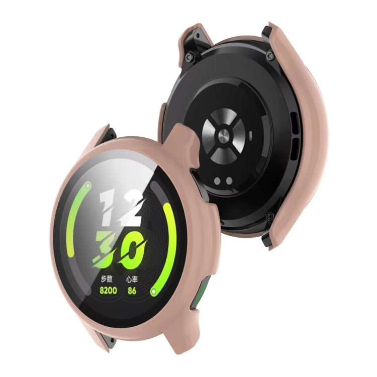 PC + Tempered Glass Watch Protective Case, For OPPO Realme Watch T1