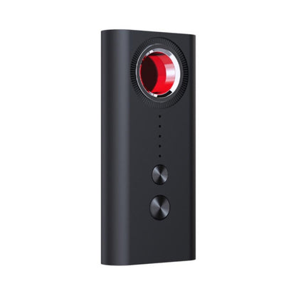 T1 GPS camera detector device with red circular sensor, two buttons, and indicator lights