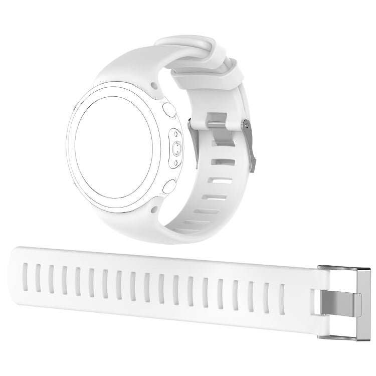 Diving Watch Silicone Watch Band with Extension Strap, For Sunnto D4 / D4i Novo