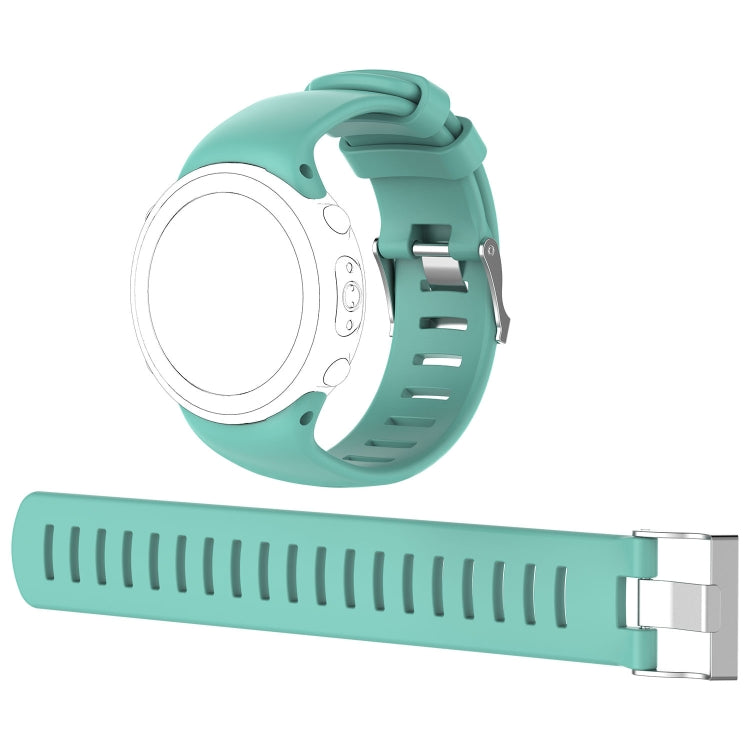 Diving Watch Silicone Watch Band with Extension Strap, For Sunnto D4 / D4i Novo