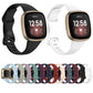 For Fitbit Versa 4 / Versa 3 / Sense Universal TPU Watch Band, S, L