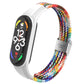 Adjustable Nylon Braided Integrated Watch Band, For Xiaomi Mi Band 7