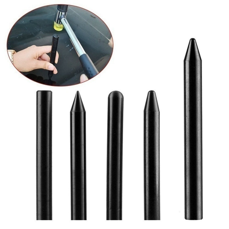 Black metal dent puller rods/pins in assorted sizes for PDR repair