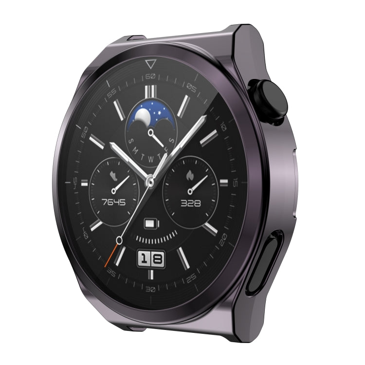 Electroplating Full Coverage TPU Watch Case, For Huawei Watch GT3 Pro 43mm