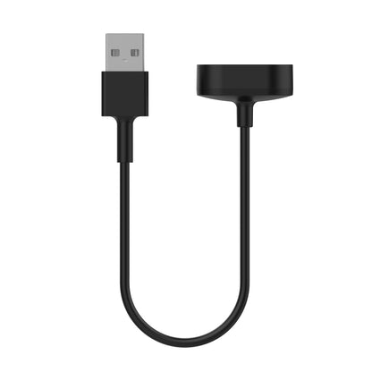 Black charging cable with USB connector for Fitbit Inspire HR