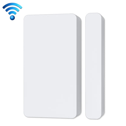 White door and window contact sensor with slim magnetic strip.