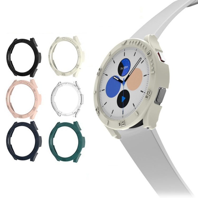 Half-pack watch case frames set in multiple colors with raised bezel for Galaxy Watch4