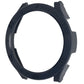 Dark blue PC watch case frame with raised bezel and scale markers, half-pack