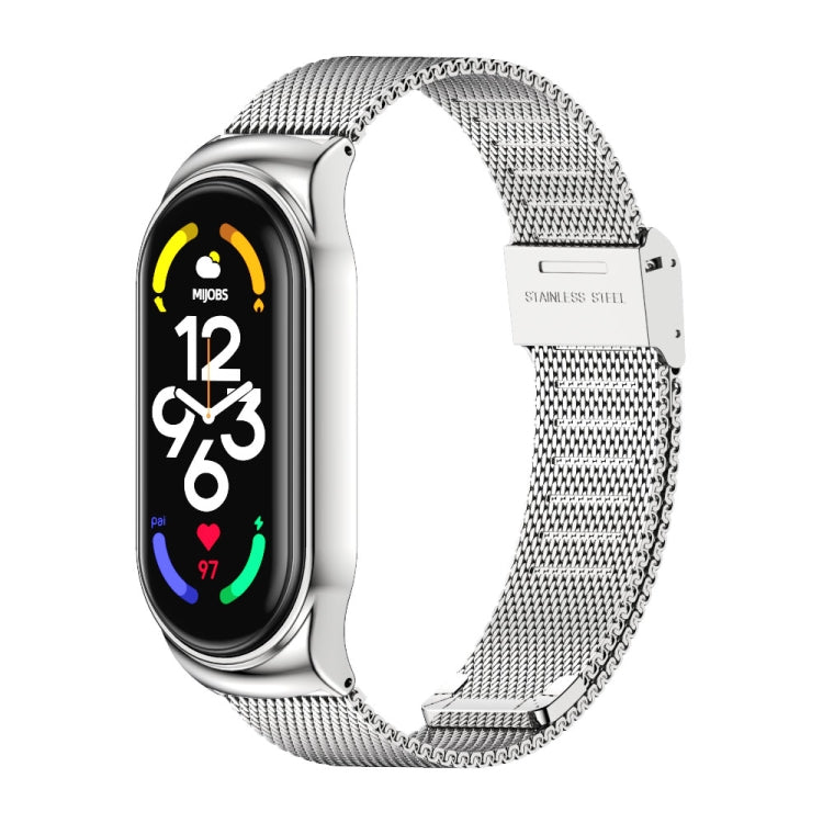 MIJOBS CS Milan Buckle Metal Watch Band, CS