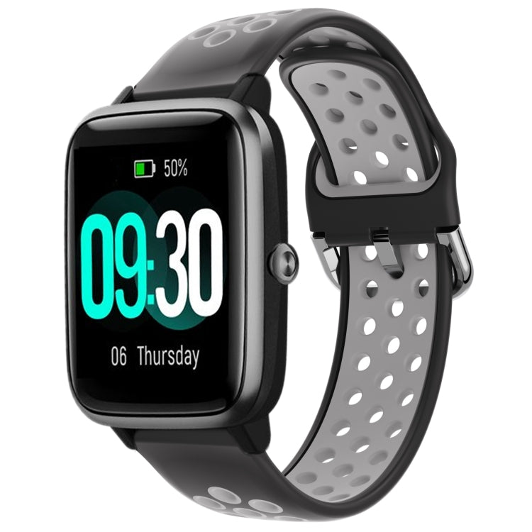 19mm Silicone Two-color Sports Watch Band, For ID205 / Willful SW021