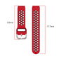 19mm Silicone Two-color Sports Watch Band, For ID205 / Willful SW021