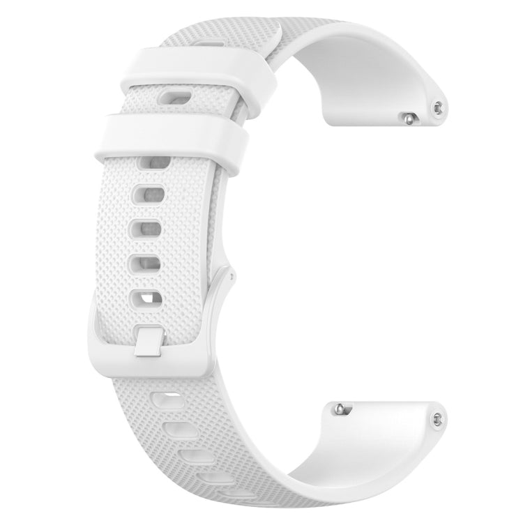 19mm Silicone Plaid Watch Band, For ID205 / Willful SW021
