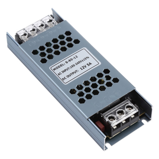 LED power supply transformer with honeycomb vent, input and output terminal blocks