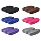 U-shaped ergonomic seat cushion in multiple colors: black, brown, blue, pink, purple, grey