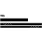 Line pattern decorative car sticker strip set in black with diagonal stripe accents