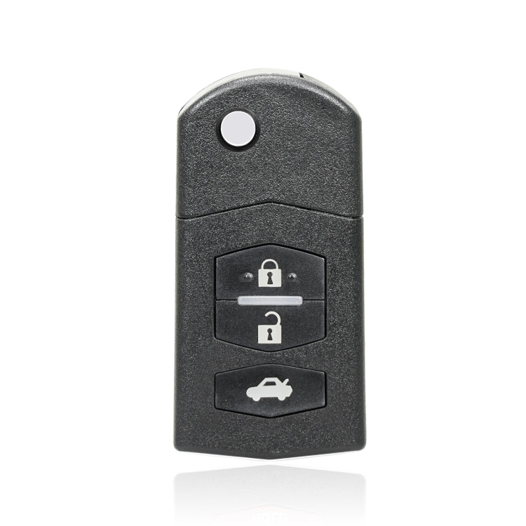 Mazda key fob shell cover, black, with lock/unlock and car button