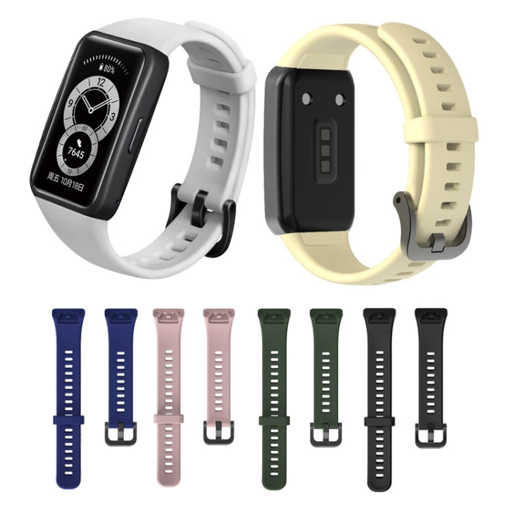 Silicone Watch Band, For Huawei Band 6