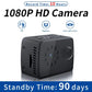 MD20 mini 1080p HD camcorder with front lens and infrared night-vision sensor array