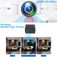 MD20 mini camcorder with large front lens for PIR motion standby and night vision