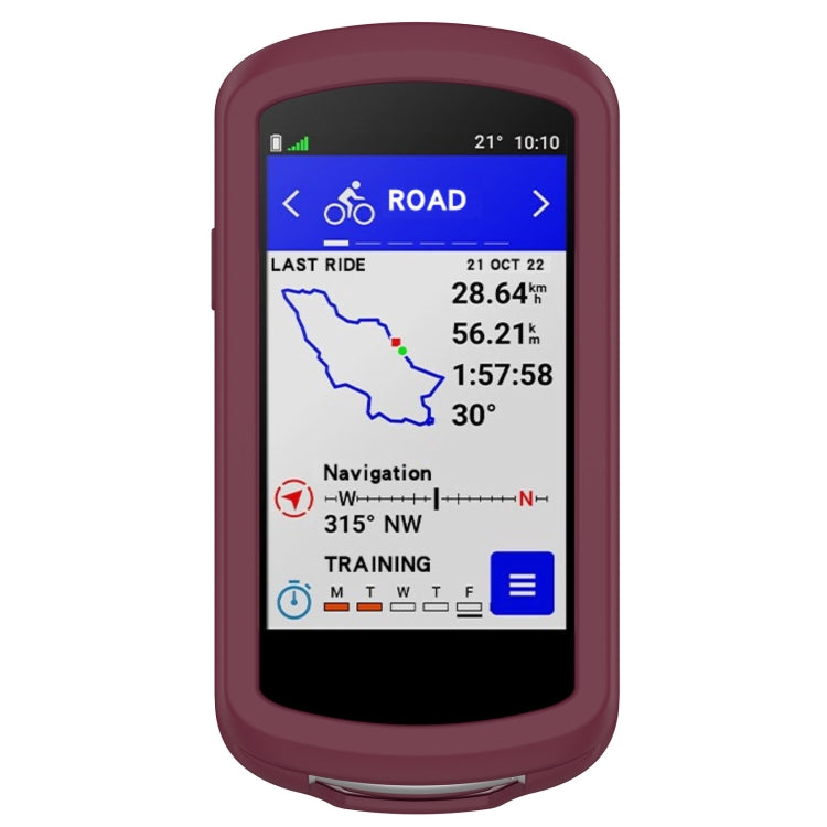 Full Back Cover Stopwatch Silicone Case, For Garmin Edge 1040