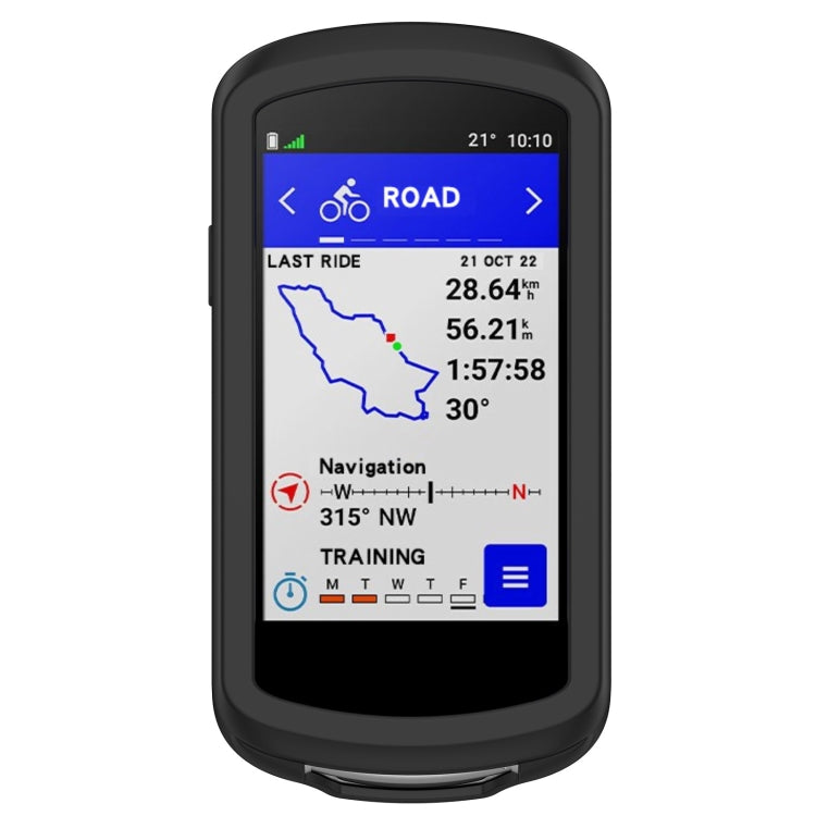 Full Back Cover Stopwatch Silicone Case, For Garmin Edge 1040
