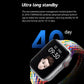 W17 Pro Max 1.9 inch Bluetooth Call Message Reminder Silicone Smart Watch