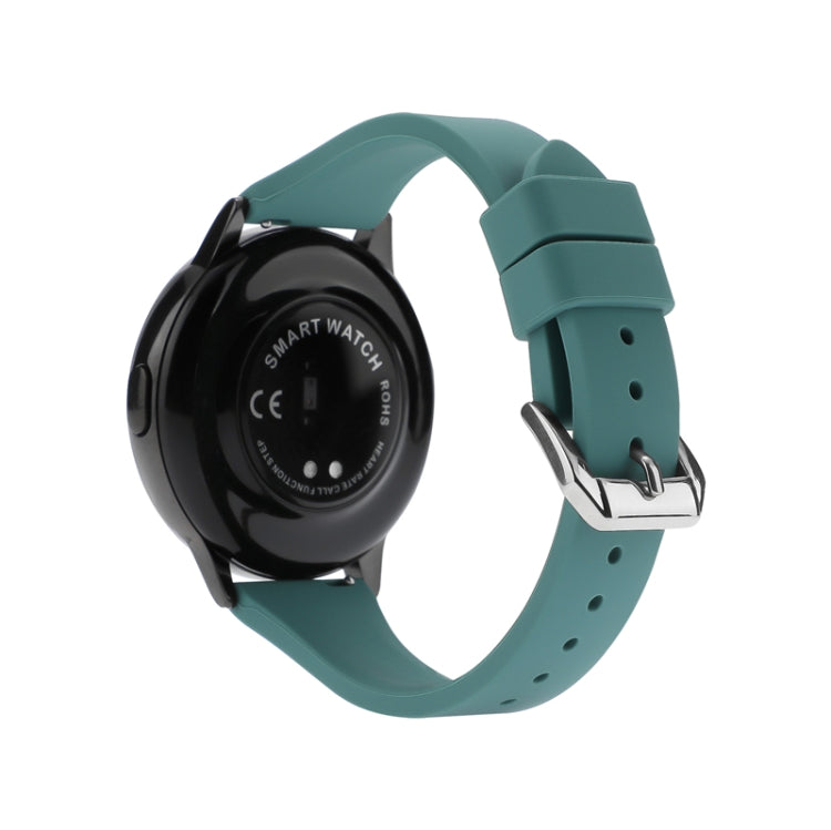 Universal T-buckle Silicone Watch Band, 20mm, 22mm