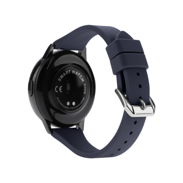 Universal T-buckle Silicone Watch Band, 20mm, 22mm
