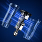USAMS transparent dual-port mini car charger internal components, black
