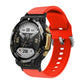 Silicone Reverse Buckle Watch Band, For Amazfit T-Rex 2