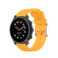 Rose Gold Square Buckle Silicone Watch Band, For Coros Apex 46mm / Apex Pro