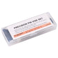 Precision pin vise set plastic case with bit size finder label
