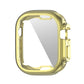 TPU watch case for 49mm Apple Watch, gold protective cover with strap cutout