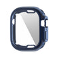 TPU watch case for 49mm Apple Watch, midnight blue protective cover with strap cutout