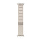 Nylon loop watch band for Apple Watch, light strap with metal pin and adjustment holes.