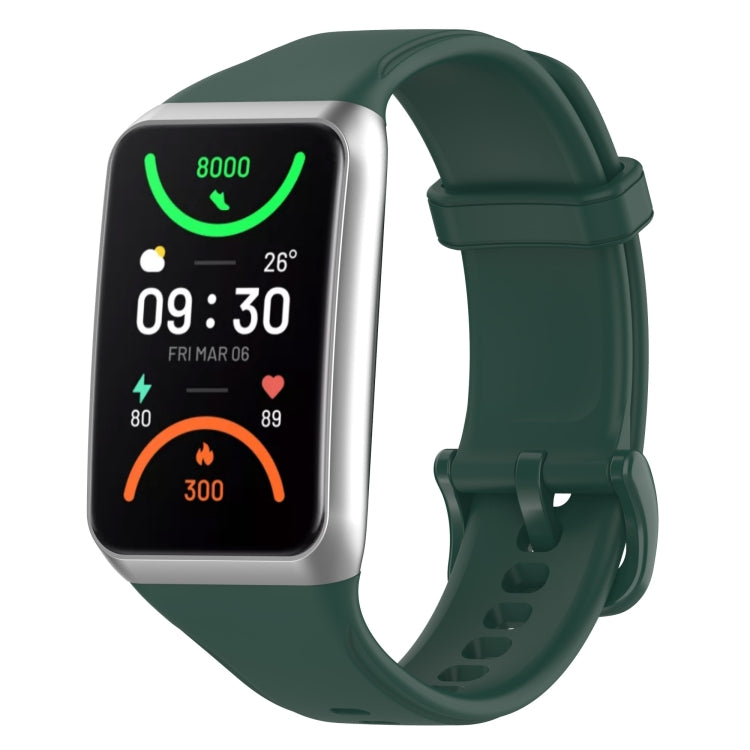 Solid Color Soft Silicone Watch Band, For OPPO Band 2
