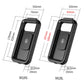 Phone holder size diagram: M18S and M18L dimensions shown in mm