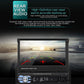 Retractable car MP5 player with rear-view camera screen on 7-inch display