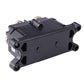 Black solenoid contactor for winch relay with side mounting holes