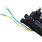 Winch relay contactor with insulated cable leads and terminal caps