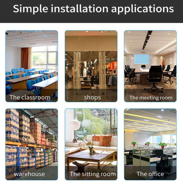 WiFi surveillance light bulb camera monitoring thumbnails in indoor rooms