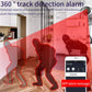 Motion detection alert on a phone for a WiFi bulb surveillance camera