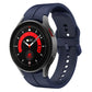 Navy blue silicone watch band with buckle, for Watch 5 Pro 45mm